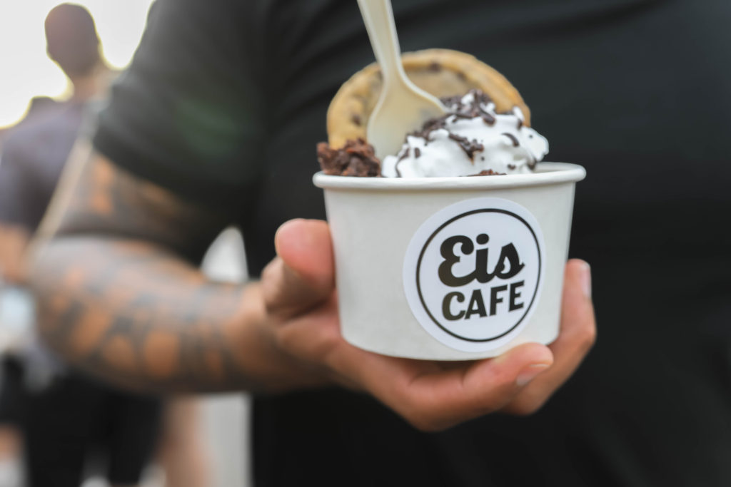 Eis Cafe serves Villa Dolce gelato